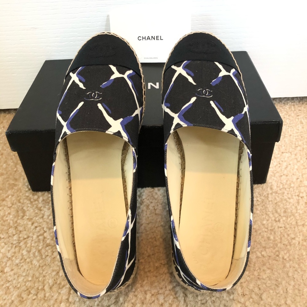 Authentic Chanel Espadrilles